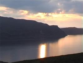 View across to Skye from the start of the path up to Dun Caan, Isle of Raasay